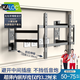 KALOCNX75 TV rack ultra-thin built-in double-arm telescopic TV bracket wall-mounted telescopic rotating universal adapter 50-75 inch Hisense Xiaomi Skyworth TCL TV special rack