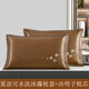 
PURCOTTON Cotton Era The same summer ice silk cool pillow in summer cool mat neck protection pillow core pillow case single student accommodation Ice Vine 679 Coffee pillow case + Cassia pillow core (one 10cm 8-