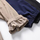 North Summer Elastic et léger pantalon de sport à séchage rapide hommes et femmes pantalon de soie glace décontractée mince pantalon décontracté à la mode 695-31948 Pantalon à séchage rapide noir xl