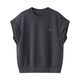 Ainos 2025 Summer NUEVO FALDIA DE ESTILO DISPORTO Camiseta de manga corta Conjunto de dos piezas para mujeres 9215 Smoke Gray M