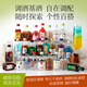 Farero Whisky Convenience Store Bartend 50ml Small Wine Edition Forest Liquor Liquor Mini petite bouteille liqueur pré-mélangé Cocktail Set Base Liquor Melody [50ml * 6 bouteilles]