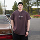 Timmerch Fat Man Big Size 300 Jin [Jin entspricht 0,5 kg] Männer mit kurzer Ärmeln Fat Man T-Shirt American Casual T-Shirt Sommer Ins Lose plus Fett plus größerer Runde A6623-White 2xl (empfohlen 140-160 Jin [Jin gleich 0,5 kg]))