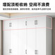 Molongfu wardrobe home bedroom storage locker modern simple small apartment simple rental room wardrobe three doors 1.2 meters main cabinet