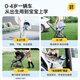 Ekobebe Infant Carrycot Safety Seat Newborn Carrycot Baby Sleeping Cart Car Safety Carrycot 0-15 Months Starry Sky Gray Carrycot - [ADAC Standard Test]