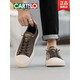 Katiles Crocodile Chaussures pour hommes décontractées Chaussures en cuir masculin Chaussures de sport pour hommes Chaussures en cuir authentiques Gleant Bleu Ice-7374-quatre saisons 40 Taille de chaussures de sport standard