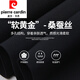 Pier Cardin high-end summer men's casual trousers for middle-aged and elderly loose straight-iron suit pants for mulberry silk daddy men's pants deep khaki 9911# [Summer] thin 30 (2 feet 3 waist circumference)