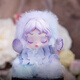 labubu  THE MONSTERS 象棋大冒险系列搪胶毛绒公仔玩偶 SKULLPANDA光织园搪胶端盒/9个