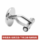 万宝龙（MONTBLANC）男士钢树脂圆形钢袖扣男款银色蓝色 袖扣 基础包装-无盒