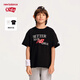 NEW BALANCE children's clothing for boys and girls 2025 summer new sports short-sleeved T-shirt ND7EF2Z283 130