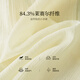 熙世界sllsky欧若风串珠天丝连衣裙夏2025新款短袖收腰莱赛尔a字裙子 姜黄色 L