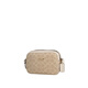 Coach (Coach) Frauenbag Luxus Presbyop Mini Leder One-Shoulder Crossbody Kamera Bag Khaki Farbe mit schwarzem C9926imcbi