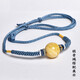 Zhio Raw Ore Russie Matière Bénége d'abeilles Grande perle ronde Perles simples Vajra Bodhi Mause Bracelet Bracelet Perles Pendant CollarBone Pergère avec des perles Env. 18,9 mm numéro 9273 Certificat de terre terrestre