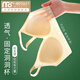 莫代尔内衣女聚拢防下垂夏季无痕轻薄款固定小胸提胸收副乳文胸 牛油果绿+牛油果绿(2件装 更优惠 M 80-105斤34/75ABC