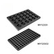MPPMCK Sanneng Baking Tray Muffin Cake Mold Commercial Cake Non-stick Mini Bread Muffin Pudding Mold 35-link pudding Baking Tray MY14222