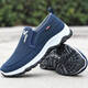 Viejos zapatos para hombres de Beijing zapatos de papá de ancianos y ancianos de mediana edad 2025 zapatos para hombres nuevos zapatos deportivos zapatos suaves hombres súper suaves 9902-azul 44
