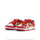 Nike (Nike) Dunk Dragon et Phoenix Chengxiang Wedding Chaussures comme vous Engagement Commémorative Bride Chaussures Red Low Top Sneakers personnalisés 35.5 Support Évaluation Faux One Pay