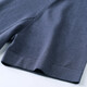 NEWMder Kurzärärmelte T-Shirt Herren 2025 Sommer neu gestrickter Sweater Casual Fashion Rund Hals Vielseitiger, bequemer atmungsaktives, atmungsaktives Top-Kleidung High-End-Dunkelgrau-Orchidee (Spotgeschwindigkeit) m [100-125jin [Jin gleich 0,5 kg]]]