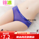 Jinbingbing silk neutral thin couples for men and women wearing universal underwear for women, triangle tight 5010 style black L 115-135Jin [Jin equals 0.5 kg]