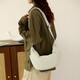 Nylon cloth Japanese large capacity shoulder bag dumpling bag lightweight casual versatile fashion trend simple crossbody bag for women khaki