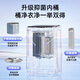 Royalstar pulsator washing machine 9KG fully automatic household health bucket self-cleaning dormitory rental can make an appointment to trade in the old ERVP193018T