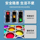 Gafas ciegas rojas y verdes para imágenes de inspección para colores de color ciego de color especial Gafas débiles para una resolución de conducción oculta general Mapa Invisible Black and Silver Frame [recubrimiento de doble cara] Parece transparente Luz plana 0 grados [Enviar tela de espejo de la caja de espejo + Tarjeta de prueba]