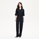 
VEROMODA jumpsuits for women 2025 spring new lace-up waist slimming casual jumpsuits commuting versatile 325144003