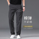 New Balance Pure Cotton High-End Men's Casual Stants для летних тонких прямых брюк с прямыми растяжениями Новые простые и универсальные брюки 717 темно-серые 32