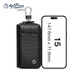 Goldlion neuer Schlüsselbeutel für Männer mit großer Kapazität mit echtem Leder Multifunktion praktischer Taille montierter Autos Bag Card Bag Black für Männer