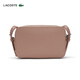 
Lacost (LACOSTE) French Crocodile Women's 24 Autumn New Mini Lightweight Classic Versatile Crossbody Bag NF3879KL Official Flag N76/Pink