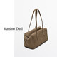Massimo Dutti Summer New Product 2025 Women's Accessories Casual Simple Suede Postal Package 06946605 Light Brown