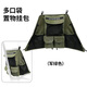Xiaohuzi's new product T18 stroller storage bag accessories Multi-pocket storage bag-Military green