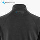 KLATTERMUSEN Climbing Rat 10056 Hugo Women's Half Zipper Pullover Hoodie-Huge 1/2 Zip Sweater W's 962/Raven/Russet Black/Russet XS