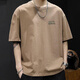 Seven Wolf [3523 collections] Short-sleeved T-shirt base shirt versatile loose clothes for men and women. Black [Direct sales from manufacturers] Small label JUST Limited time S 85-100Jin [Jin equals 0.5 kg]