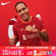 Nike 21/22 saison Liverpool Home Player / Fan's Edition à manches courtes T-shirt Jacket Football Suit DB2533 Version du joueur Red DB2533-688 M