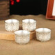 OIMG pure alloy silver liquor cup and wine set 2 or 2 sets of edible grade tea foot high-value old-fashioned fat Laidong quality silver Pfaff cup (4.5cm diameter) 1 piece