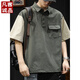 Vancl Eslite Kurzarm Shirt Herren 2025 neuer elastischer schneller trockener Mountain Outdoor Freizeit Japanisches Polo-Hemd Herren-T-Shirt Z838 Aprikose M geeignet für 115-130jin [Jin entspricht 0,5 kg]