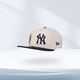 
NEW ERA MLB Baseball Cap 2025 new color block hard top flat brim full cap 5950 60756051-Black 738