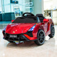 Timini Children's Elektroauto Allrad-Fernbedienung Imitation Lamborghini Auto kann auf Baby-Spielzeugauto-Auto und Frauen Spielzeugwagen Batteriewagen Rosa + Einzelantrieb 6 V + Fernbedienung + Hartplatz (Bild zwei Modelle) Stütze Fernbedienung + App + Selbstfahrten + Vorder- und Heckschwing