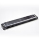 Tombo Japan Tongbao 6624p Pure Tone harmonica Harmonic polyphonique à 24 trous pour débutants 6624p Silver Metal Lattice Model Notes Ton