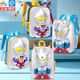 Ultraman kindergarten school bag boy tiga 1-3-6 años de edad de primer grado en primer grado bolsa de escuela para niños mini bolsa flash