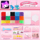 Heimlich niedliche Wassernebel Magie Perle Nacht Perle Spielzeug Magic Perle Glühen handgefertigte DIY -Kinder -Set -Material Set Girl Toys 48 Farb Luminous Model 10.800 Modelle