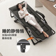 
Stable folding bed lunch break lounge chair can sit or lying office single nap bed simple accompanying bed portable marching chair