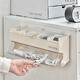 Sanqihu Multifunktionales Datenkabel Speicher Speichermobilmontierte Mobiltelefon Ladekabelverwaltung Netzteil Montagebox Rack Creme Color-Wand-Kabelspeicherbox