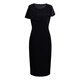 
ROEYSHOUSE ROYE Elegant Black Slim Dress Women's 2025 Summer New Niche Design Sense Hip Skirt 12003 Black M
