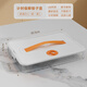 Meikejie dumpling box special frozen dumplings multi-layer refrigerator storage box household dumpling tray quick-frozen crisper freezer box supermarket quality PP material - timed freshness lock white four layers and one cover丨holds 258 dumplings丨portable meter