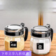 Carole kitchen household seasoning jar seasoning jar salt shaker seasoning combination set seasoning bottle jar seasoning bottle oil pot seasoning box black - 2 cans (send label, measuring spoon)