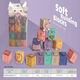 
Shantoulin Village baby soft glue building blocks early education toys grinding teeth can be bitten and boiled silicone large-grain building blocks to comfort others 1049 soft glue 6 color box pack