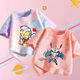 Ultraman Jianfei children's clothes New children's summer T-shirt short-sleeved buy one get one get one boy handsome medium and big children's trend 679# powder dye T 90