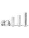 Guwanji aluminum flat round head semi-hollow rivet stainless steel 304 large flat head hollow nail iron willow ding M2.5M3M4M5M6 aluminum M5*12200 tablets