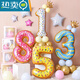 
Shantoulin Village 22nd birthday balloon birthday digital balloon donut set 0-9 balloon birthday decoration background wall layout SF Express delivery donut set 9903 change number contact customer service